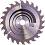 ���������� ���� �� ����� Bosch - ∅ 160 / 20 / 1.6 mm � 24 - 48 ���� �� ������� Optiline Wood - 