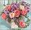Салфетки за декупаж Ambiente - Букет от рози и хризантеми - 20 броя - 