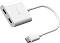 ������� USB-C male ��� 2 x USB-C female j5create JCA164 - DisplayPort Alt Mode, Power Delivery - 