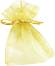 Торбичка за подарък от органза KPC - Жълта - 