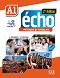 Echo - A1: Учебник по френски език + портфолио + DVD-ROM : 2e edition - J. Girardet, J. Pecheur - 