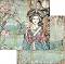 ������ �� ����������� Stamperia - ����� - 30.5 x 30.5 cm �� ���������� Sir Vagabond in Japan - 