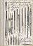 Декупажна хартия Stamperia - Винтидж химикалки - A4 от колекцията Calligraphy - 