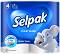 ����������� �������� ������ Selpak Cushiony Soft - 4, 8, 12, 16, 24 ��� 32 ���� - �������� ������