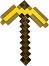  Gold Pickaxe - Jakks Pacific -   Minecraft - 