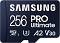 Micro SDXC   256 GB Samsung PRO Ultimate - A2, UHS-I, U3, V30  SD  - 