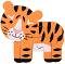  -    4    Jungle Animals Collection - 
