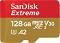 Micro SDXC ����� ����� 128 GB SanDisk - Class 10, U3, V30, A2 ��� SD ������� �� ������� Extreme - 