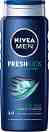 Nivea Men Fresh Kick Shower Gel -      ,      Fresh Kick -  