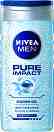 Nivea Men Pure Impact Shower Gel - ��� ��� �� ���� � ����������� ������� - ��� ���