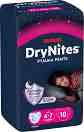  Huggies DryNites Pyjama Pants Girl 4-7 - 10 ,   17-30 kg - 