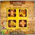 Expert Wooden Puzzles -   4  3D    "Casse-Tetes" - 