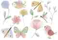 ������� �� ������ ���� Little Dutch - �� ���������� Flowers & Butterflies - �������