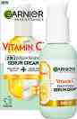 Garnier Vitamin C 2 in 1 Brightening Serum Cream SPF 25 - �������� �����-���� �� ���� �� ������� Vitamin C - �������