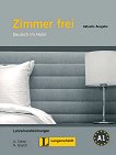 Zimmer frei: Deutsch im Hotel Ниво A1: Книга за учителя - помагало