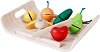 Дървени плодове и зеленчуци за игра PlanToys - играчка