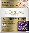 L'Oreal Paris Age Specialist 55+ - Възстановяващ дневен крем против стареене от серията "Age Specialist" - 
