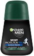 Garnier Men Sport 96h Anti-Perspirant Roll-On - Ролон за мъже от серията Garnier Deo Mineral - 
