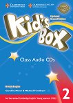 Kid's Box - ниво 2: 4 CD с аудиоматериали Updated Second Edition - книга за учителя