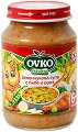 Зеленчукова супа с пилешко и ориз Ovko Bebelan - 190 g, за 6+ месеца - 