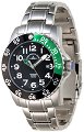  Zeno-Watch Basel - Black + Green 6350Q-a1-8M -   "Airplane Diver II" - 