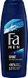 Fa Men Sport 2 in 1 Body & Hair Shower Gel - Мъжки душ гел за коса и тяло от серията Sport - 