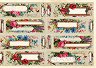 Декупажна хартия Calambour - Етикети 18 - От серията Digital Collection Mulberry - 