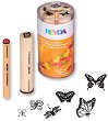 Гумени печати Heyda - Пеперуди - 6 броя - 