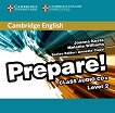 Prepare! - ниво 2 (A2): 2 CD с аудиоматериали по английски език First Edition - учебник