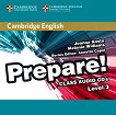 Prepare! - ниво 3 (A2): 2 CD с аудиоматериали по английски език First Edition - учебник