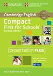 Compact First for Schools - Upper Intermediate (B2): DVD Presentation Plus      - Second Edition - 
