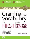 Cambridge English First and First for Schools -  B1 - B2:             FCE - 