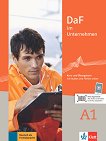 DaF im Unternehmen - ниво A1: Комплект от учебник и учебна тетрадка по бизнес немски език - продукт