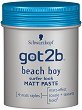 Got2b Beach Boy Surfer Look Matt Paste - Матираща паста за коса с плажен ефект - 