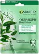 Garnier Green Tea Hydra Bomb Sheet Mask - Хидратираща лист маска за лице за нормална към комбинирана кожа - 