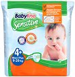 Пелени Babylino Sensitive 4+ Maxi Plus - 19 и 46 броя, за бебета 9-20 kg - 