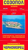     .   Map of Sozopol and Chernomorets. Travel Guide - 