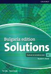 Solutions - част A1: Учебник по английски език за 8. клас за интензивно обучение Bulgaria Edition - 