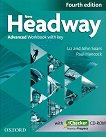 New Headway - Advanced (C1): Учебна тетрадка по английски език + iChecker CD-ROM Fourth Edition - учебник