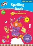 Galt: Книжка за правопис на английски език със стикери Spelling Book with Reward Stickers - 