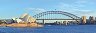 Сидни, Австралия - Панорамен пъзел от 1000 части на Найджъл Спиърс - 