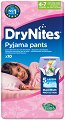 Huggies DryNites Pyjama Pants Girl Medium - 10 ,   17-30 kg - 