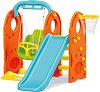Детски игрален център с люка и пързалка 4 в 1 Dolu - 