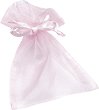 Торбичка за подарък от органза KPC - Светло розова - 