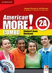 American More! - ниво 2 (A2): Комплект по английски език Combo A - част 1 + CD / CD-ROM - продукт