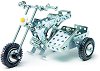 Детски метален конструктор Eitech - Мотоциклет 3 в 1 - 