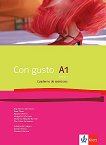 Con Gusto para Bulgaria - ниво A1: Учебна тетрадка по испански език за 9. клас + CD - книга за учителя