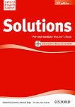 Solutions - Pre-Intermediate: Книга за учителя по английски език + CD-ROM Second Edition - 