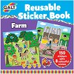Galt:  -       Farm - reusable sticker book - 