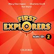 First Explorers - ниво 2: 2 CD с аудиоматериали по английски език - помагало